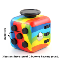 Jouets sensoriels pour l'autisme, jouet anti-stress, cube de bureau, doigt, anxiété, autisme, dés de décompression sensorielle, dés de jouets ennuyeux, dés