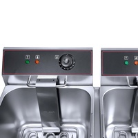 Commercial Use Large Capacity Electric Deep Fryer Heating Element Deep Fryer Machine Professional Fryer