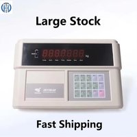 Indicador de Peso para Báscula Industrial XK3190-A9, 1 Millón de Códigos, A/D RS232/485, Compatible con 8 Celdas de Carga, Batería Recargable