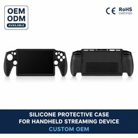 Étui de protection en silicone pour console de jeu portable, avec poignée diamantée et découpes intégrales, pour console de jeu PSP5