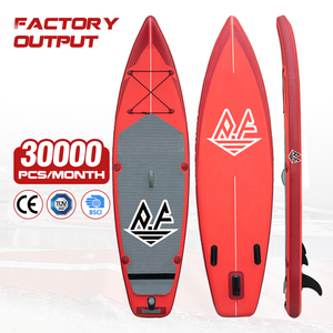 Planche de paddle gonflable personnalisable avec logo OEM, planche de surf SUP en plastique économique pour eaux offshore PF44/2, personnalisable - Product Image 4