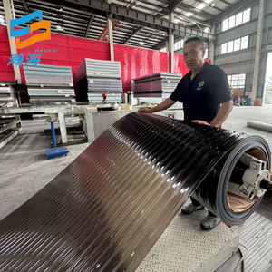 Langlebige Moderne Polycarbonat-Rollplatte UV-Schutz-Beschichtung 100% Reines <span class=keywords><strong>Bayer</strong></span> Makrolon 5-Jahre-Garantie für Gewächshäuser Hanhai - Product Image 4