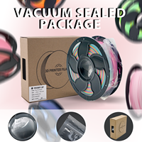 [0.25kg] Filamen Printer 3D PLA Warna Pelangi Gradasi 1.75mm 250g Filamen PLA Transparan Sutra Matte Glitter Gradasi