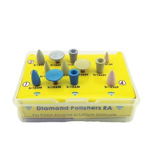 Pulido Dental Burs Pulidores de diamante para Zirconia Litio Disilicato RA Shank - Product Image 1