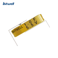 Condensateur Farad de type bouton BitWell BWL5R5105 5,5V 1F, super condensateur de type H pour enregistreur de conduite, instruments industriels