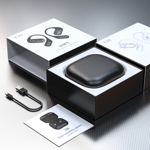 Y30 Binaural ENC Air ConductionหูฟังV5.3 ENCหูฟังไร้สายพร้อมไมโครโฟนไฮไฟสเตอริโอหูฟังตัดเสียงรบกวน - Product Image 1