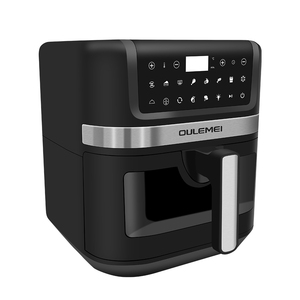 Friteuse à air à écran tactile numérique 1800W avec four sans huile à usage domestique en acier inoxydable du fournisseur - Product Image 5