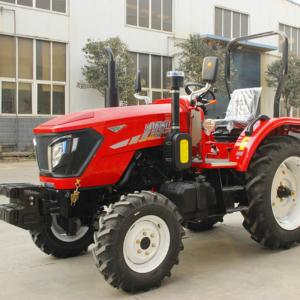 Tractor de Ruedas 4x4 Rojo con Transmisión por Engranajes para Uso Agrícola, Maquinaria Agrícola de Alto Nivel de Seguridad - Product Image 5