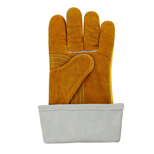 Gants <span class=keywords><strong>de</strong></span> soudage avec papier d'aluminium, gants <span class=keywords><strong>de</strong></span> travail en cuir, <span class=keywords><strong>gant</strong></span> <span class=keywords><strong>de</strong></span> soudage, travail du métal robuste - Product Image 4