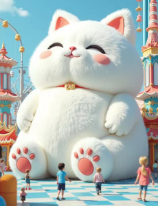 Mô hình thú bông khổng lồ hình gấu hoạt hình quảng cáo ngoài trời tùy chỉnh cho các sự kiện - Product Image 6