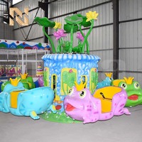 Manège rotatif Nova Rides, haute qualité, 12 places, Little Frog Ride, manège pour enfants, manèges de parc d'attractions en plein air