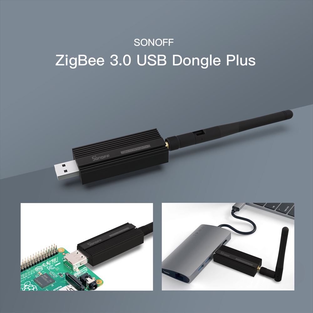 SONOFF ZB Dongle Zigbee 3.0 USB ZBDongle Plus Universal ZigBee Gateway via ZHA or Zigbee2MQTT Support Sonoff ZBMINI S26R2ZB SNZB