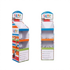 Expositor de Cartón Corrugado y Silicona Resistente para Promoción de Snacks en Centros Comerciales, Apilable, para Uso en Cosméticos y Otros Productos - Product Image 1