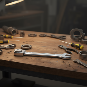 Clé à cliquet réglable 811 E, poignée à cliquet, entraînement 1/4 pouce, pour une utilisation en mécanique de précision - Product Image 3