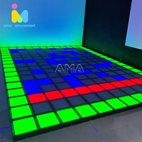 Système mené interactif de jeux de plancher de parc d'attractions de jeux populaires de pièce d'équipement pour le Game Center