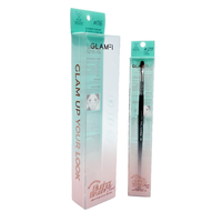 Boîtes en plastique pour pinceaux à cheveux, pinceaux de maquillage, éponges de beauté, éponges de maquillage personnalisées, boîte en PVC