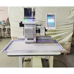 Automatische Anpassung Strass Hotfix Nähmaschine Baihui Motiv Pailletten Faden Nähmaschine 10 Nadeln mehrfarbige Maschine