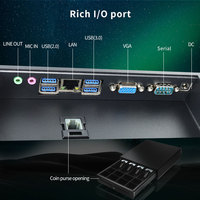 Terminal de Punto de Venta (TPV) con Pantalla Táctil de 11.6 Pulgadas, Lector de Tarjetas NFC, Sistema POS con Ventana de Doble Pantalla, WiFi y Bluetooth