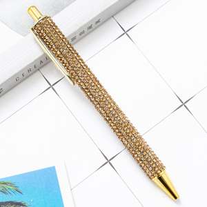 Bolígrafo de Metal con Brillantina para Mujer, Bolígrafo Elegante para Oficina, Bolígrafo Promocional Personalizado - Product Image 4