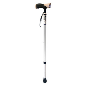 Adjustable Aluminum Alloy <b>Walking</b> <b>Stick</b> With Light Anti Slip Rubber Tip For Elderly Mobility Assistance - Product Image 2