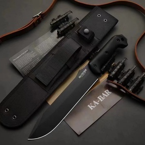 Couteau tactique de survie en plein air KA-B BK9 en acier inoxydable de haute qualité, manche G10, lame fixe, DIY industriel - Product Image 4