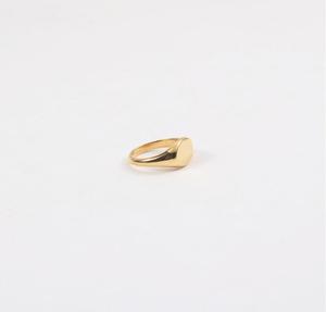 Anello Chevalier Personalizzato in Acciaio Inossidabile <span class=keywords><strong>con</strong></span> Incisione Personalizzata, Anello <span class=keywords><strong>con</strong></span> Iniziale o <span class=keywords><strong>Nome</strong></span>, Anello Mignolo per Donne e Sorelle - Product Image 4