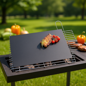 ชุดแผ่นรองย่างอาริโซนา 2 ชิ้น พื้นผิวสำหรับทำบาร์บีคิวแบบไม่ติดกระทะ สำหรับการย่างกลางแจ้ง - Product Image 3