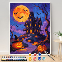 Cadeaux personnalisés, kits d'art à peindre par numéros, peinture à l'huile non personnalisée pour adultes, enfants, débutants, décoration de la maison