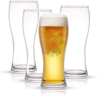 15Oz Ambachtelijke Bierglazen-Hoge Pint Glazen Met Zware Basis Voor Witbier, Barbrouwsels, Ipa, Perfect Voor Bar, Feesten En Geschenken