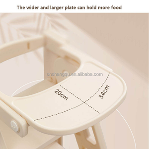 VSUCH Tabouret d'apprentissage pour enfants, chaise d'alimentation pliable multifonction pour bébé, table à manger et chaise haute - Product Image 6