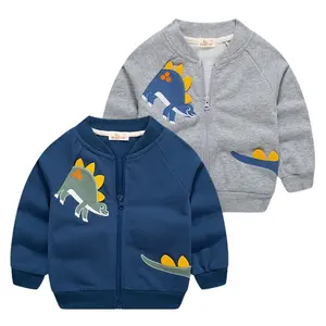 Popular autumn winter kids outwear baseball coat baby boys thicken jacket coat clothes for kids