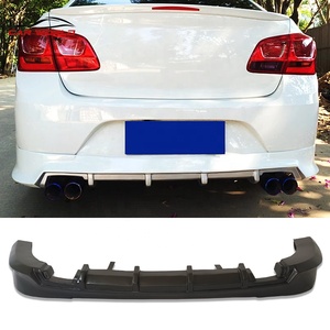 High Quality <b>for</b> 2015-2016 Bumper Kit with Tow Hook Rear <b>Diffuser</b> Lip Front Lip Side Skirts Screw-On ABS Material - Product Image 4