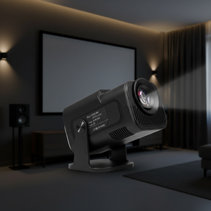 Projecteur laser 4K ultra fin, prise en charge de la télévision Android, pour les aventures en camping en plein air - Product Image 1