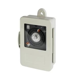 Minuteur mécanique HX TB SL 330 12 V 1 A, interrupteur horaire industriel alimenté par batterie - Product Image 1