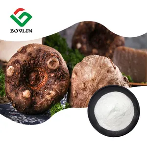 Konjac glucomannan אבקת קמח konjac תמצית 95% אבקה