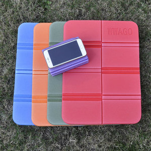 Outdoor Folding Picnic <b>Mat</b> XPE Moistureproof <b>Waterproof</b> Lightweight Insulated Rectangular All Seasons Red Blue Green Orange - Product Image 2