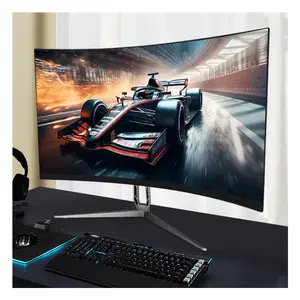 จอ LCD ชั้นสูงสุด 144Hz 27 นิ้ว IPS 3440x2160 HD-MI USB จอภาพเกมโค้ง 240Hz 4K - ประสบการณ์การเล่นเกมขั้นสุดยอด