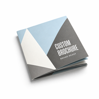Brochures marketing pliées en couleur, profils d'entreprises, catalogues, promotion de la marque, impression de brochures personnalisées