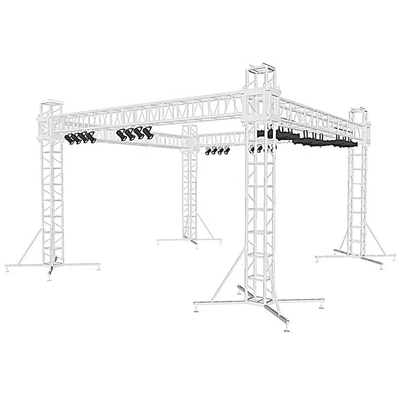 Roof Stage Platform Design Stand Display Truss Truss Lighting Clamp For Truss Display System