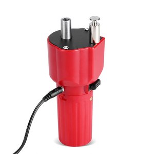 Motor de Barbacoa de Carbón de Acero Inoxidable Rojo Pequeño de 5V CC, Resistente a la Corrosión, con USB, <span class=keywords><strong>para</strong></span> Accesorios de Camping al Aire Libre - Product Image 1