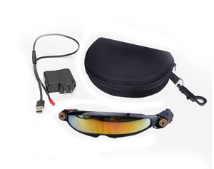 Lunettes laser LED rechargeables Lumière verte Spectacle de scène de danse DJ Club Rave Party Performance <span class=keywords><strong>Laserman</strong></span> Show Glasses - Product Image 6