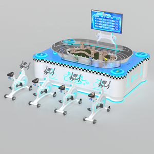 Jeu <span class=keywords><strong>d</strong></span>'arcade <span class=keywords><strong>de</strong></span> course cycliste interactif Konghui Leisure AR Sandbox, 4 joueurs, fonctionnement à pièces, jeu <span class=keywords><strong>d</strong></span>'arcade <span class=keywords><strong>de</strong></span> course cycliste à vendre - Product Image 3