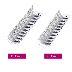Premade Fans Eyelash Extensions 10D <strong>0.07</strong> <strong>D</strong> <strong>Curl</strong> Volume Lash Extensions Short Stem Pre Made Lash Extensions Fans - Product Image 3