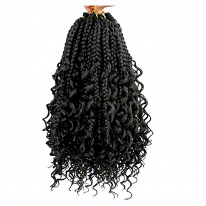 Extension Singola Sintetica Naturale Resistente al Calore per Trecce Crochet, Twist Singolo, River Goddess Locs Faux - Product Image 2