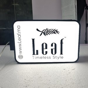 Nueva caja de luz LED de tela de acero inoxidable a la moda, caja de luz con letras LED, tienda al aire libre, tienda, letrero led personalizado para caja de luz de negocios - Product Image 6