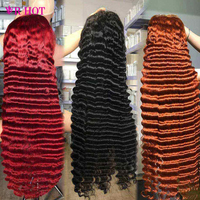 Perruque frontale HD sans colle en cheveux humains, cheveux vietnamiens bruts alignés sur les cuticules 13x6 13x4 360, perruques frontales complètes en dentelle pour femmes noires