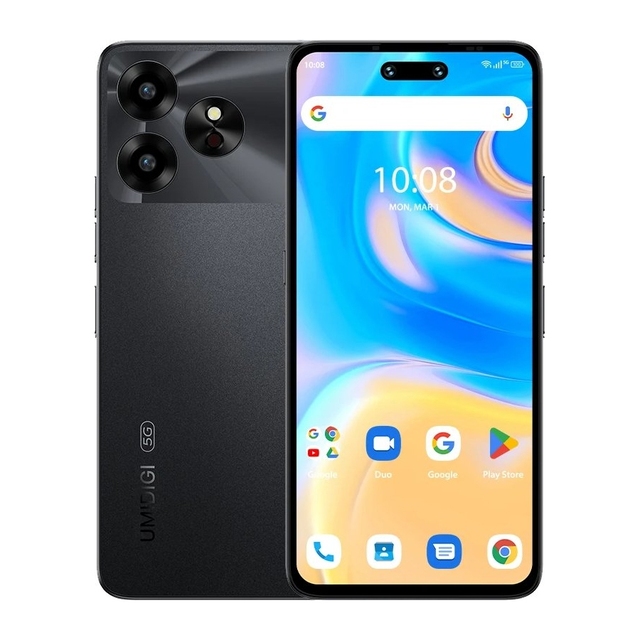 Android Phone Dual SIM UMIDIGI G6 5G Face Unlock 6GB+128GB 5G Octa Core 6.6 Inch 5000mAh Battery Smartphone