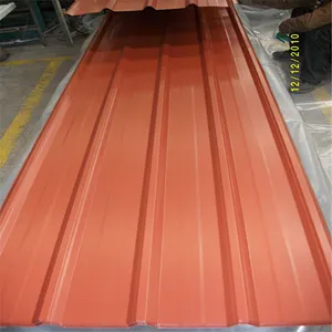 亜鉛メッキ鋼波形屋根板ral 3002 astm a527 a526 g90錫メッキ
