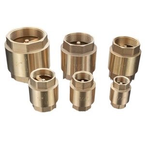 Válvula de Retención de Latón Anti-Retorno Tangke DN15, Válvula de Bola de Instalación Rápida, Totalmente de Cobre, Vertical, de Paso Directo, Roscada - Product Image 4