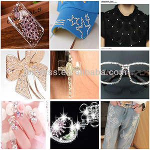 Haute qualité nouvellement à la mode Hot Fix strass en vrac cristal clair SS20 tailles en vrac pour meubles Hot Fix strass en vrac - Product Image 5